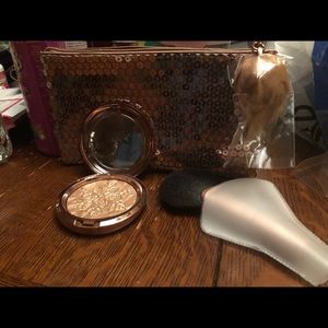 Bronzer and holiday brush